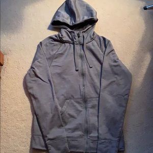 Champion grey zip up hoodie